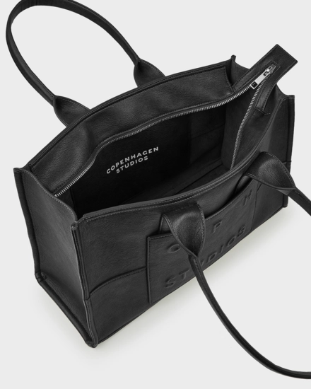 CPH BAG 16 recycled leather black