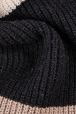 CPH SHAWL 29 wool mix beige striped - alternative 3