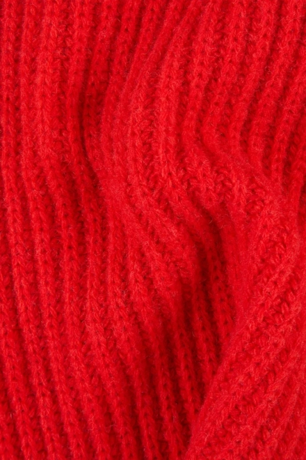 CPH SHAWL 29 wool mix red