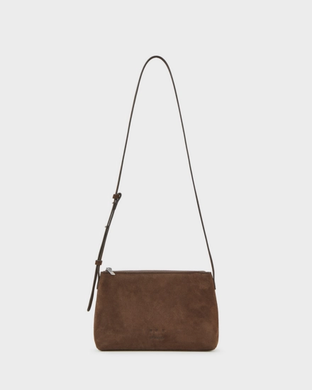 CPH BAG 7 recycled suede chocolate