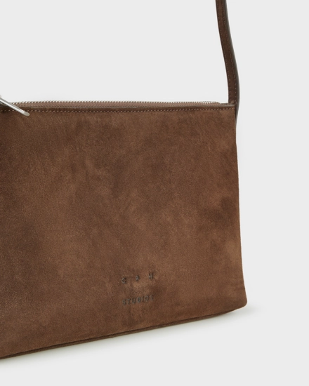 CPH BAG 7 recycled suede chocolate