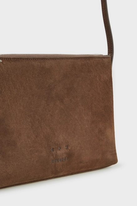 CPH BAG 7 recycled suede chocolate