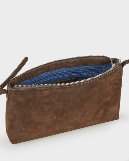 CPH BAG 7 recycled suede chocolate