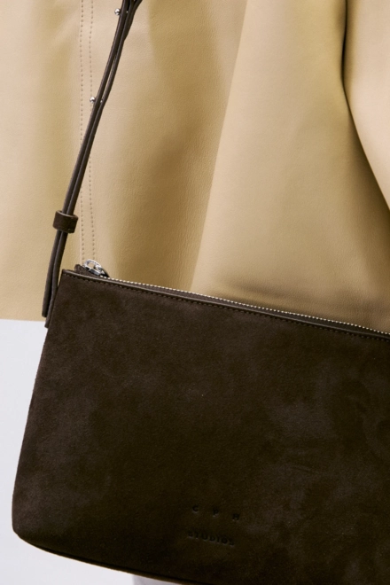 CPH BAG 7 recycled suede chocolate