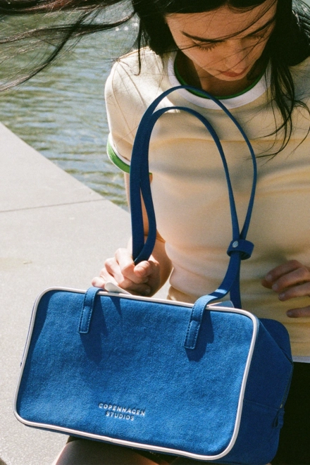 CPH BAG 25 recycled suede blue