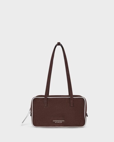 CPH BAG 25 recycled suede chocolate