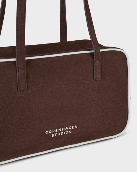 CPH BAG 25 recycled suede chocolate