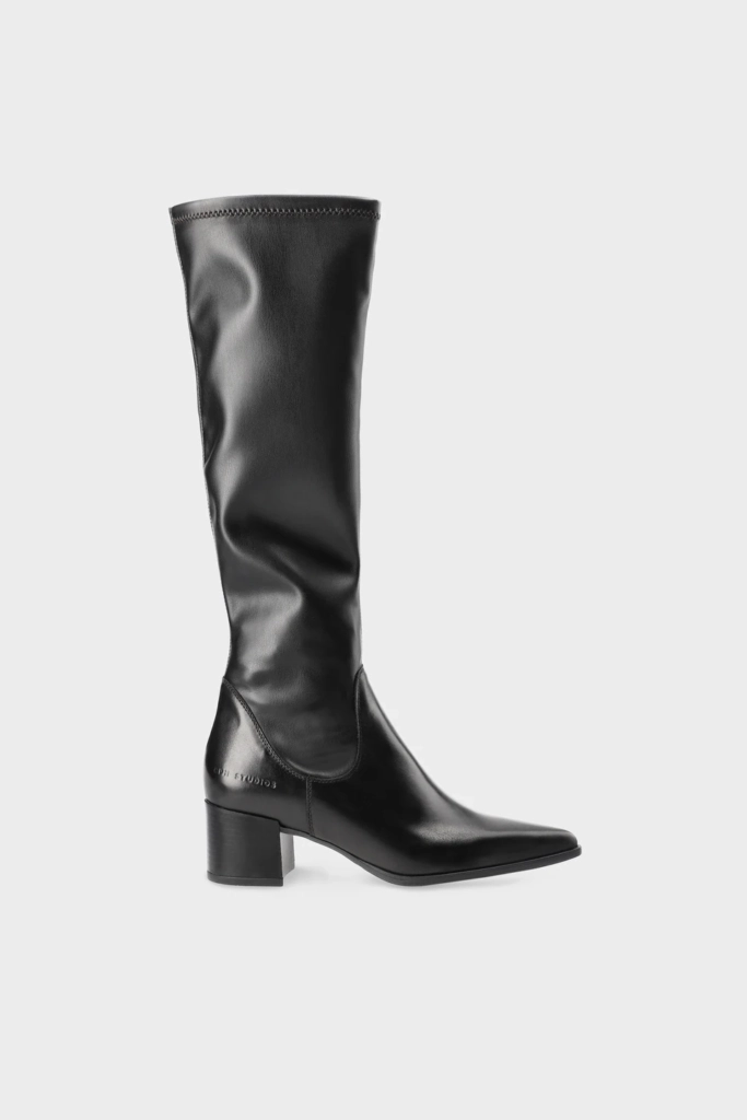 CPH304 leather/vegan stretch black