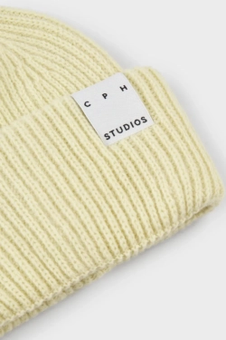 CPH BEANIE 3 wool butter yellow - alternative 1