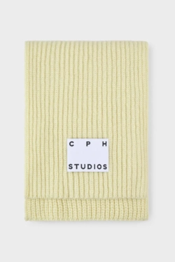 CPH SHAWL 29 wool butter yellow