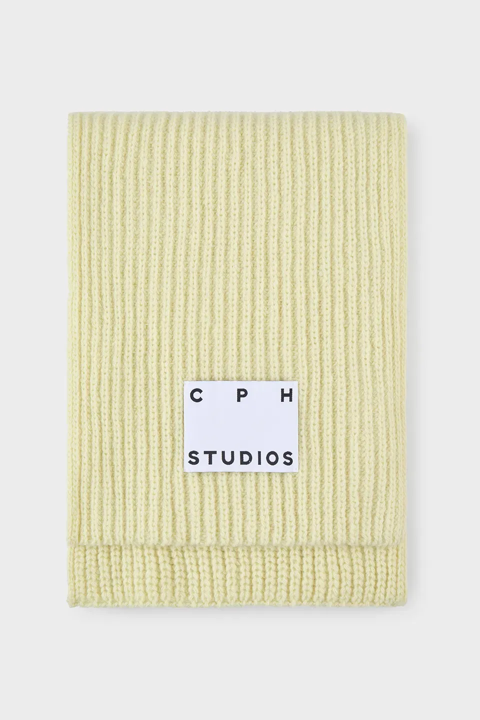 CPH SHAWL 29 wool butter yellow
