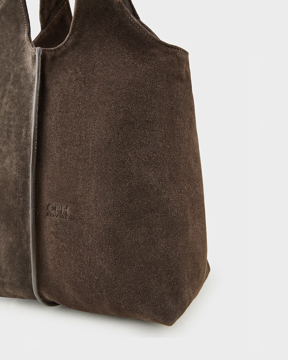 CPH BAG 2 suede chocolate - alternative 2