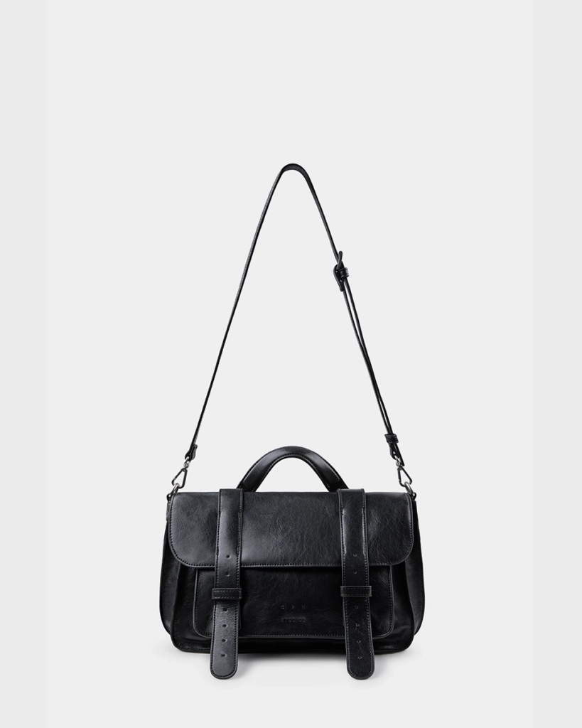 CPH BAG 9 recycled vintage leather black
