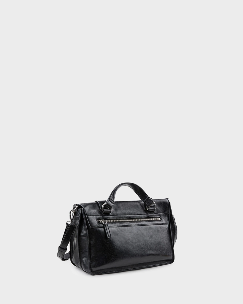 CPH BAG 9 recycled vintage leather black - alternative 3