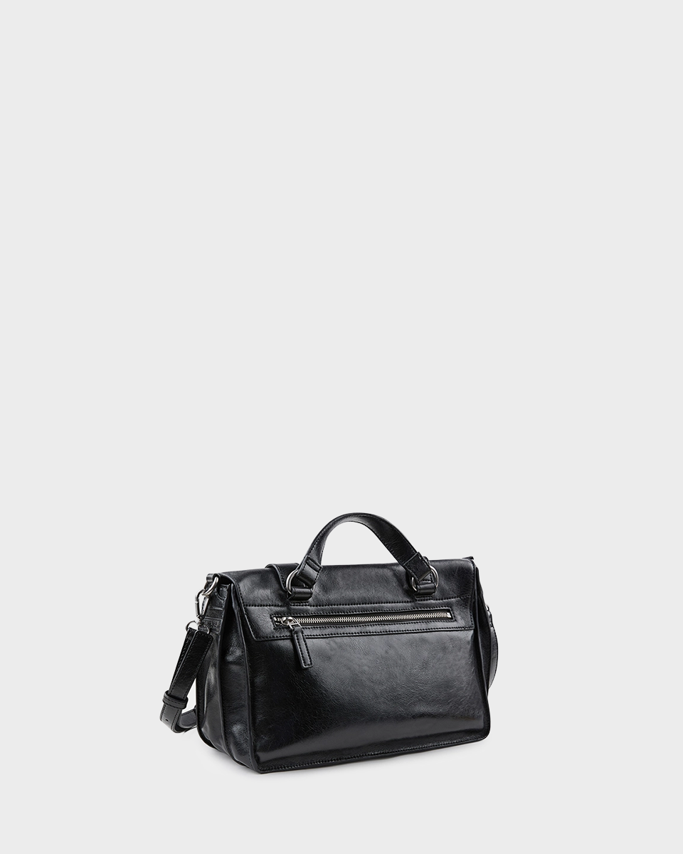 CPH BAG 9 recycled vintage leather black - alternative 3