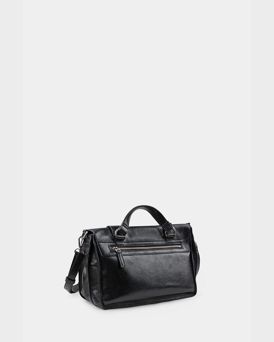 CPH BAG 9 recycled vintage leather black - alternative 2