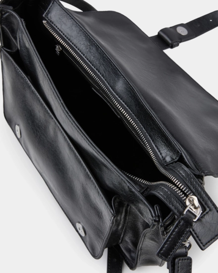 CPH BAG 9 recycled vintage leather black