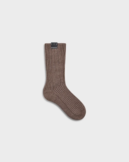 CPH SOCKS 16 wool mix chocolate