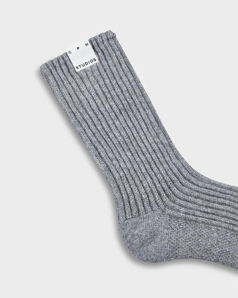 CPH SOCKS 16 wool mix grey melange - Alternative 1