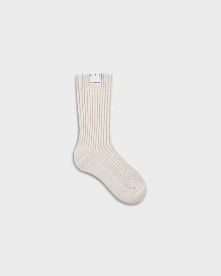 CPH SOCKS 16 wool mix ivory