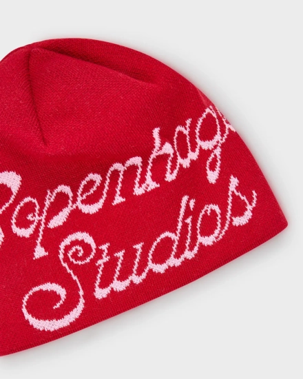 CPH BEANIE 7 wool mix red