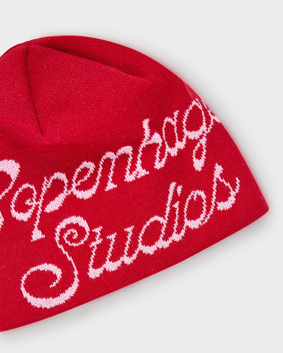 CPH BEANIE 7 wool mix red - alternatywa 1