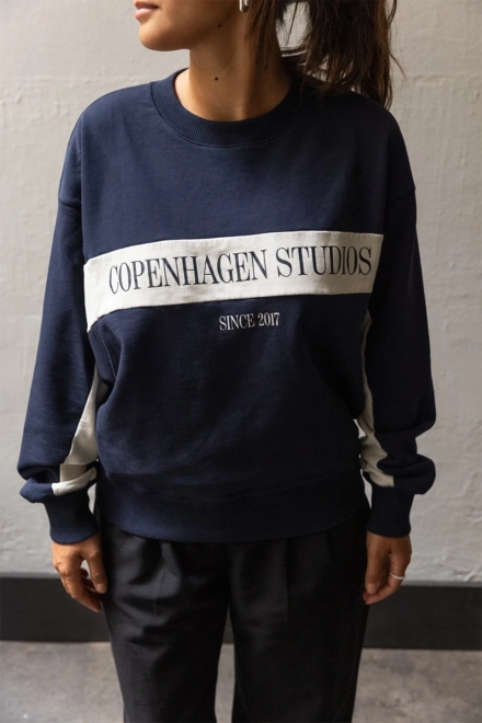 CPH SWEATER 3 cotton navy/cream