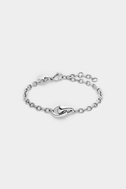 CPH BRACELET 11 organic infinity silver