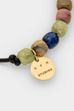 CPH BRACELET 13 beads colourful gold - alternative 1