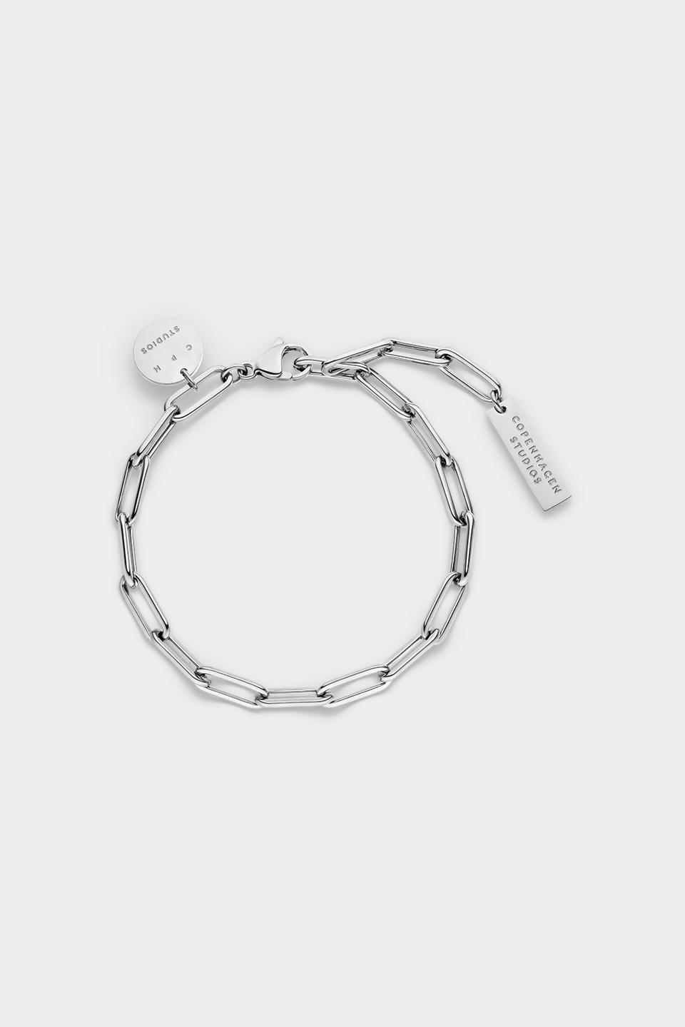 CPH BRACELET 9 basic tags silver