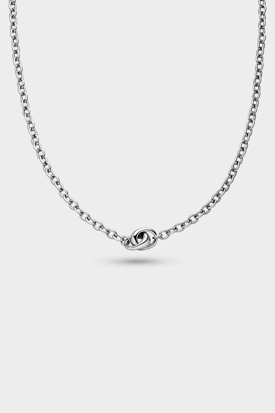 CPH NECKLACE 11 organic infinity silver