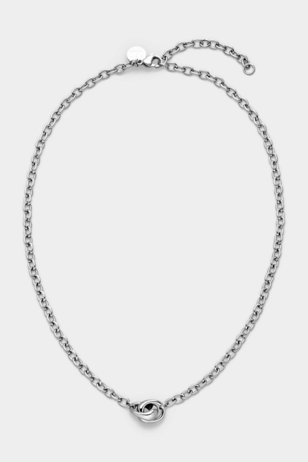 CPH NECKLACE 11 organic infinity silver