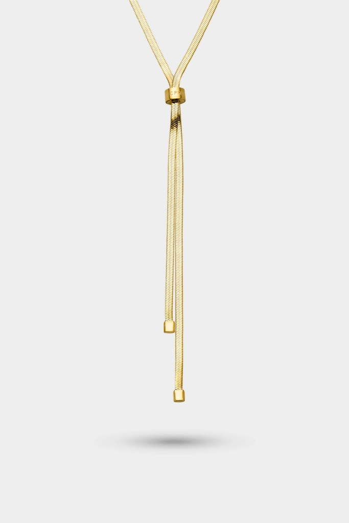 CPH NECKLACE 12 sleek gold