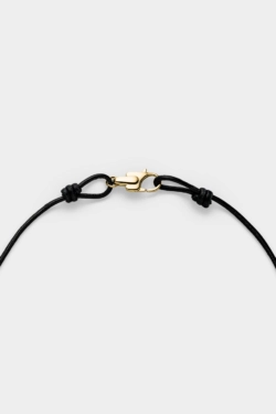 CPH NECKLACE 14 leather charms gold - alternative 3