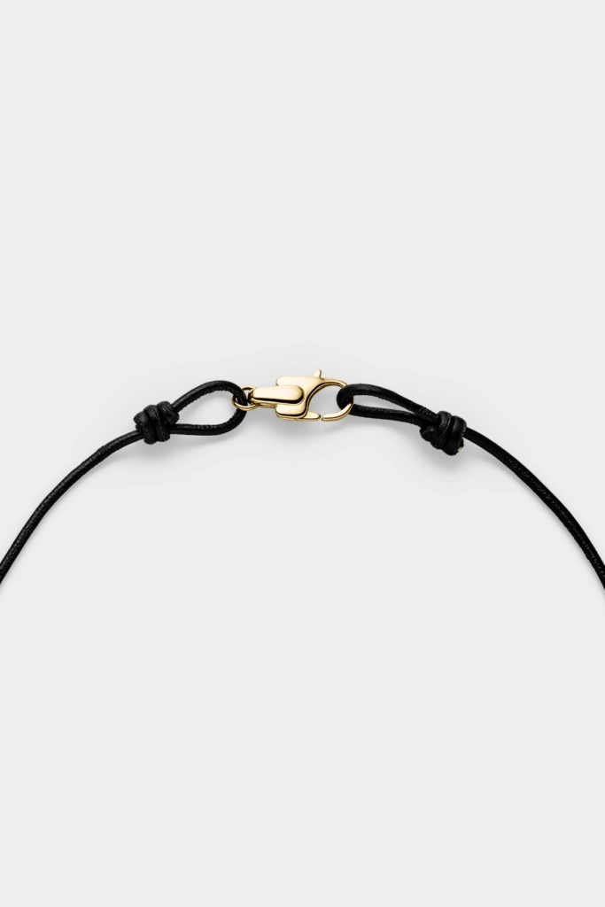 CPH NECKLACE 14 leather charms gold - alternative 3