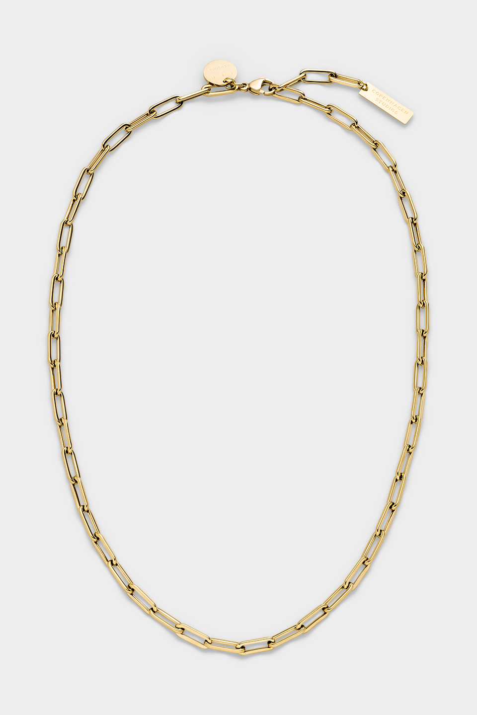 CPH NECKLACE 9 basic tags gold - alternative 2