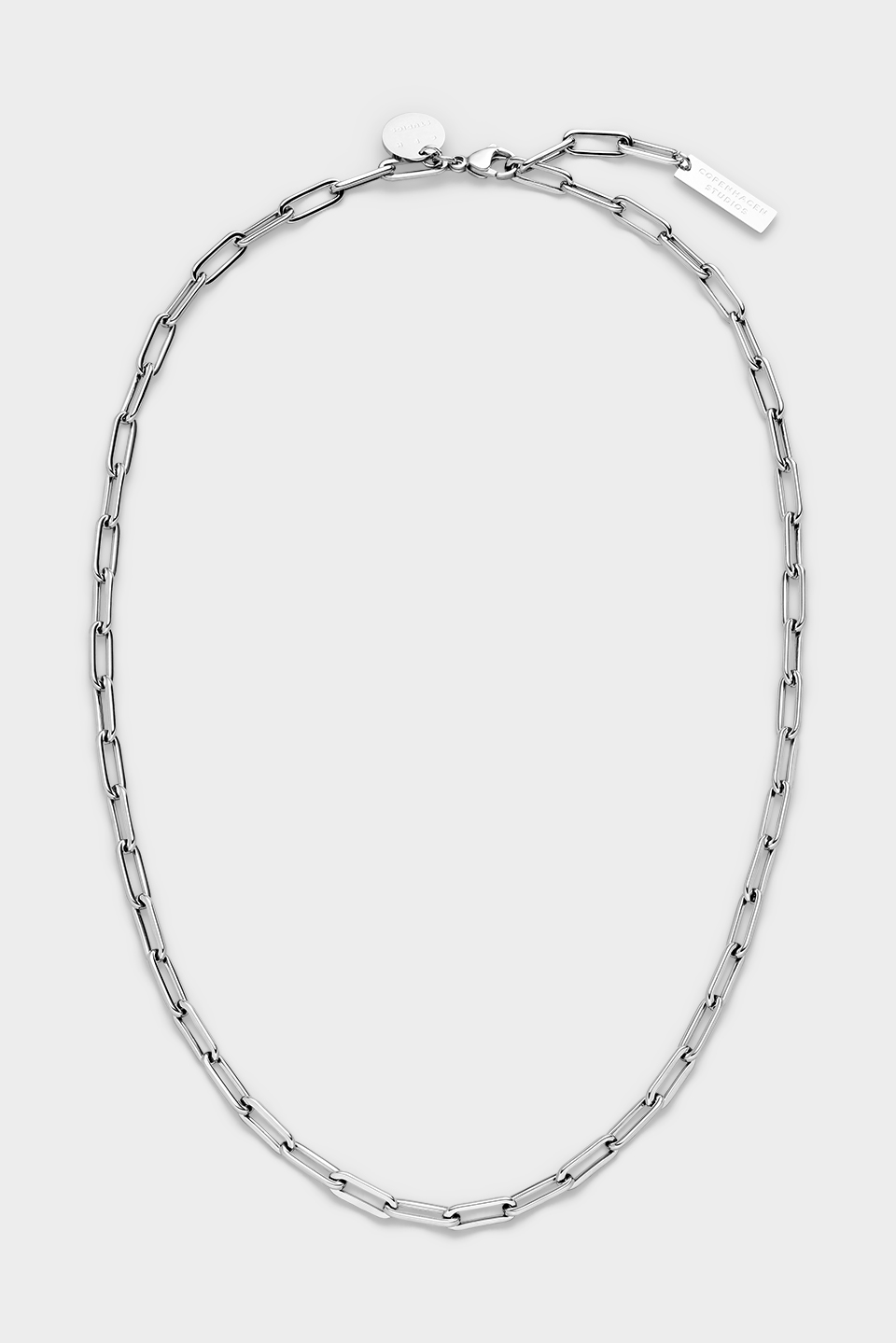 CPH NECKLACE 9 basic tags silver - alternative 2