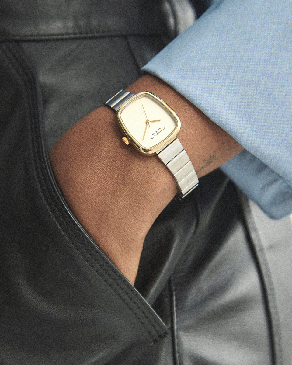 CPH WATCH 5 mini curved silver/gold - alternative 2