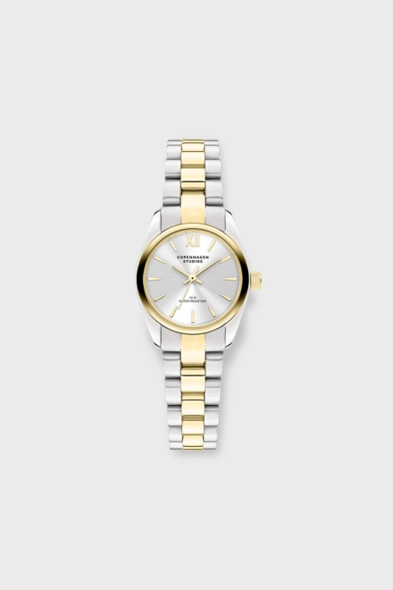CPH WATCH 6 mini round silver/gold