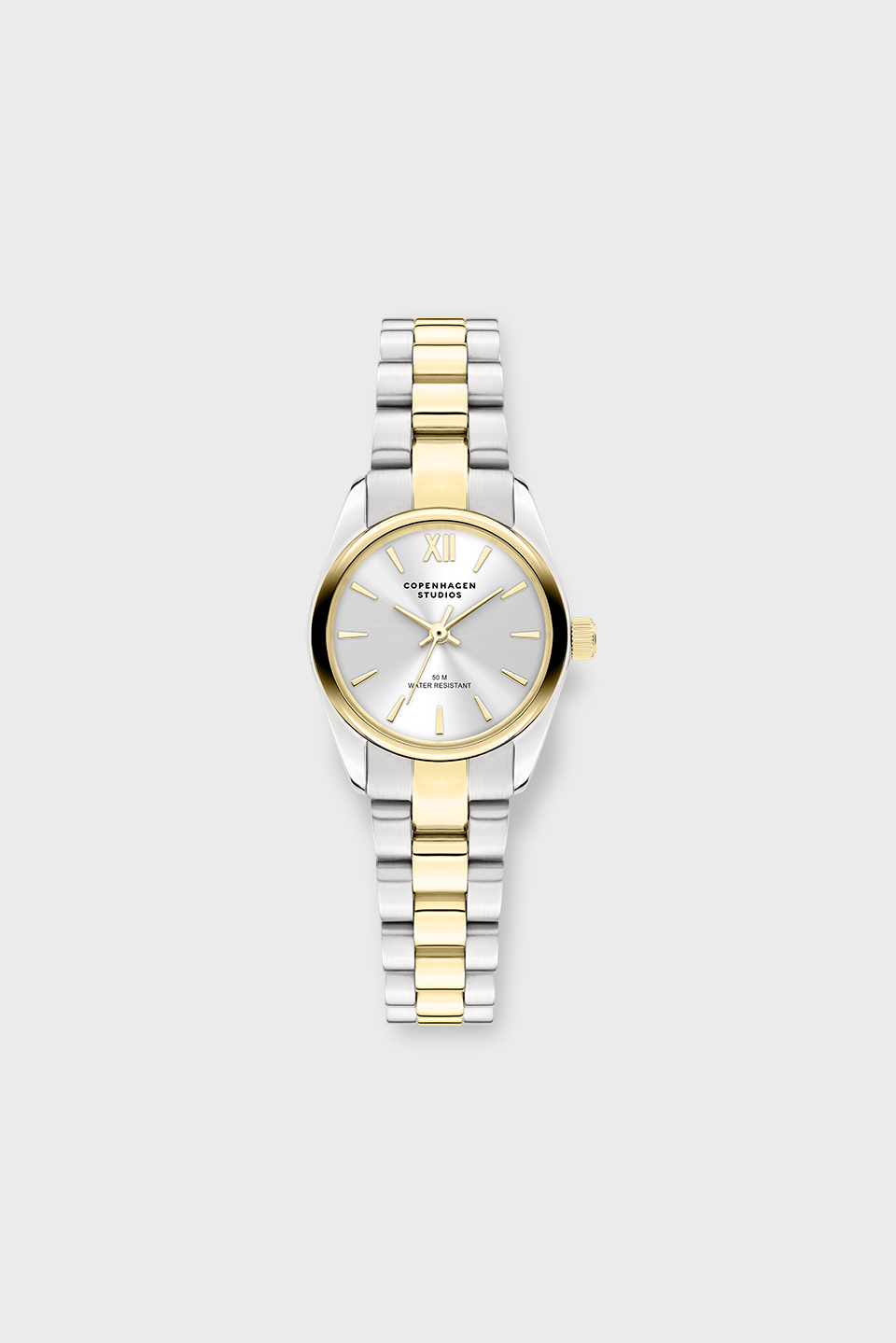 CPH WATCH 6 mini round silver/gold