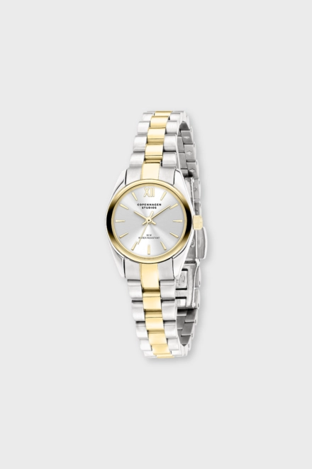 CPH WATCH 6 mini round silver/gold