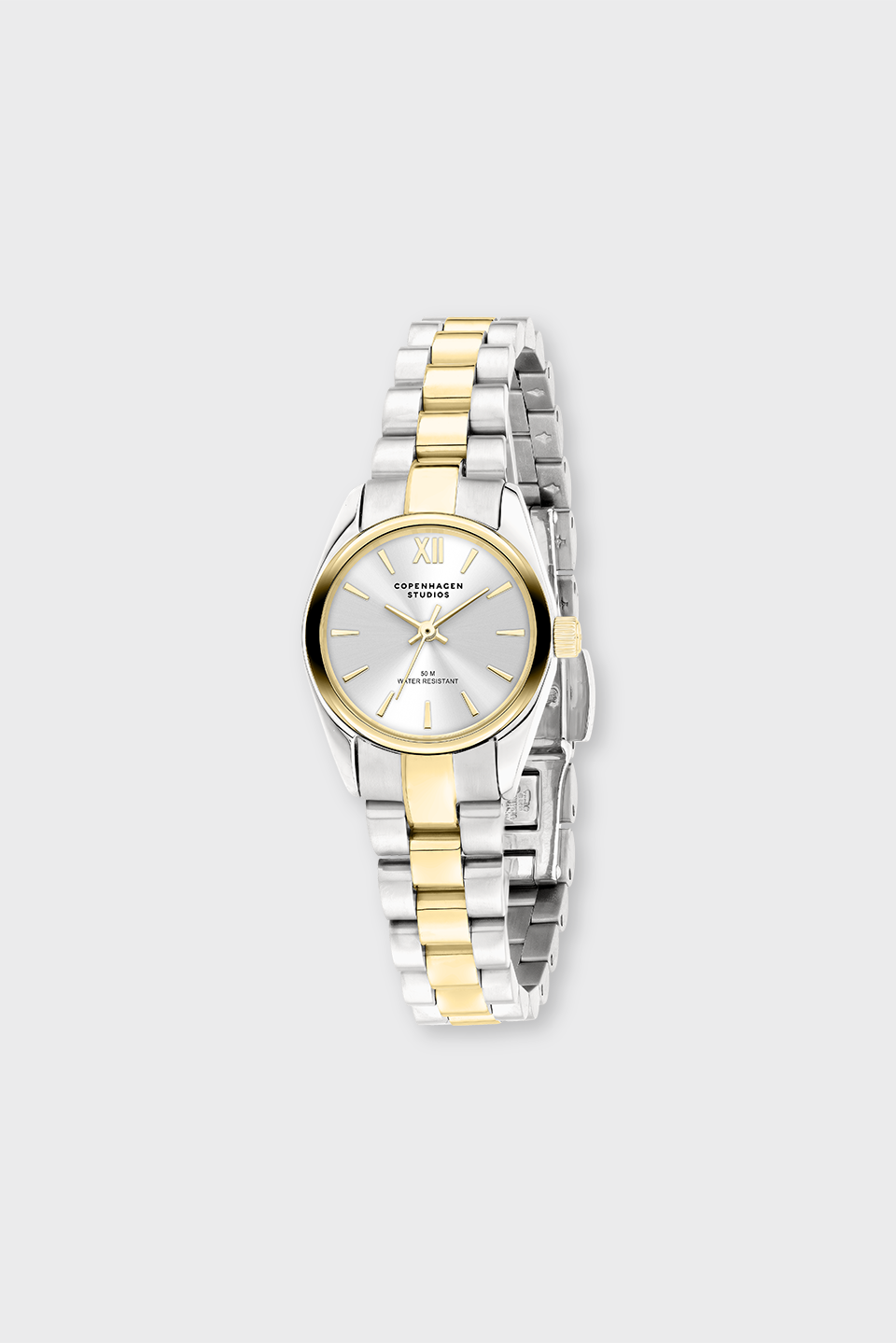 CPH WATCH 6 mini round silver/gold - alternative 1