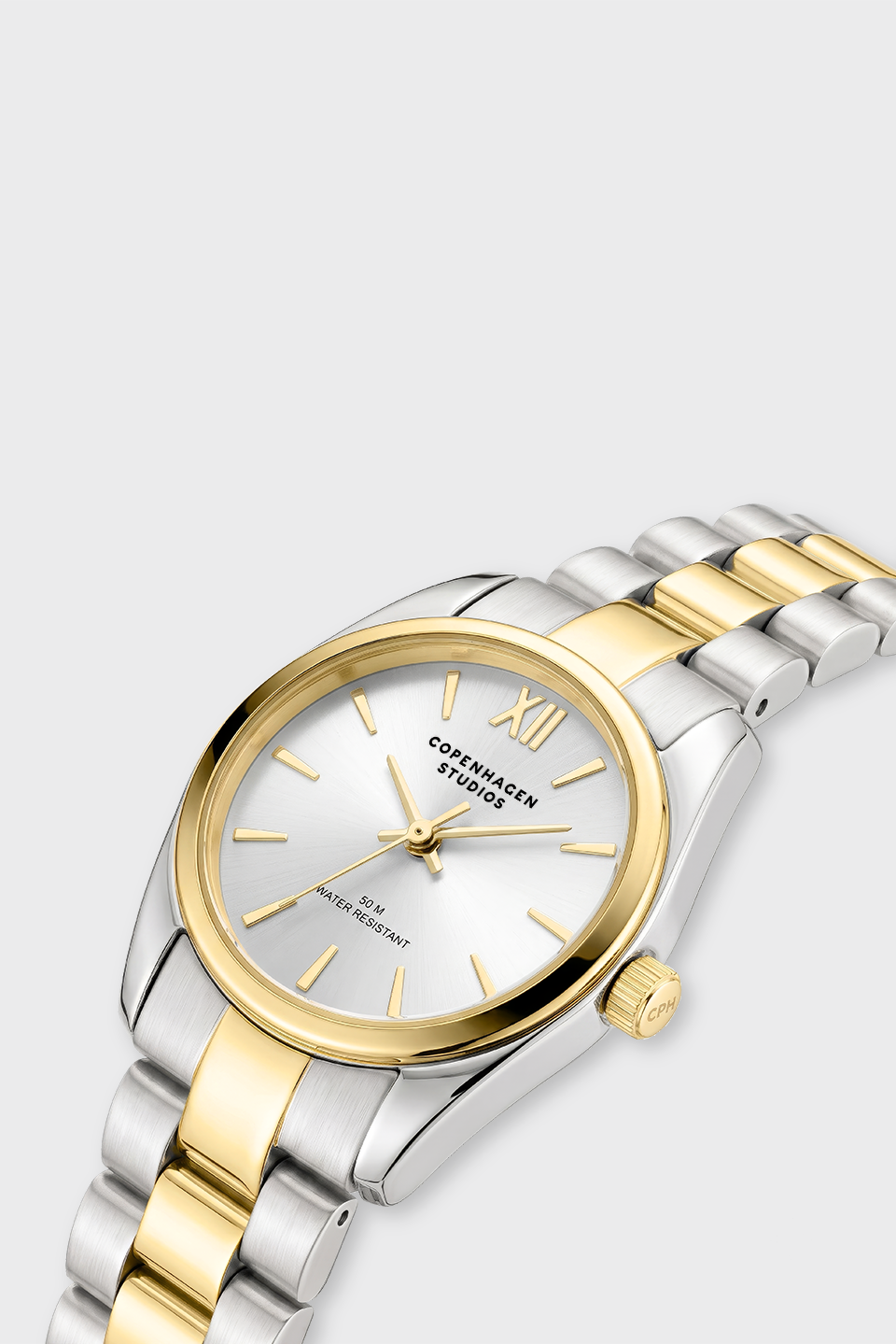 CPH WATCH 6 mini round silver/gold - alternative 3
