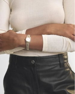 CPH WATCH 6 mini round silver/gold - alternative 2