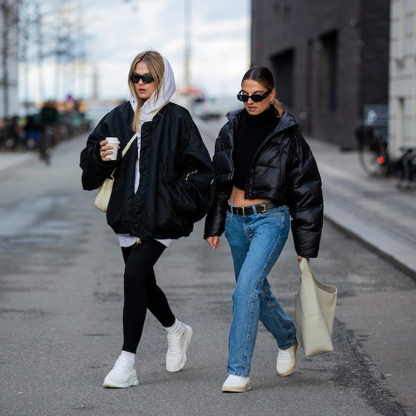 Alessa and Anna Winter in Copenhagen for a Street Style Shooting during Fashion Week